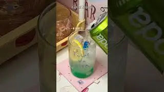 Evening Healing⸝⸝⸝ 🍃‧⁺Super Refreshing Mint Vanilla Sparkling Water #mint  #homemadedrinks #asmr