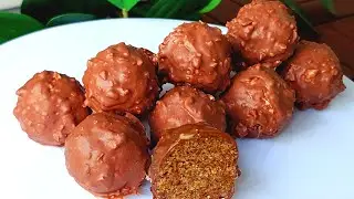 Do You Have Some Almonds, Dates & Chocolate? Incredibly Delicious No-Bake Energy Snack | ChamAura
