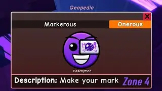 How to get MARKEROUS in FIND THE GEOMETRY DASH Difficulties Roblox Zone 4