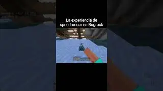 Bugrock #minecraft #memes #speedruning #minecraftshorts #minecraftbedrock #humor #mcclips