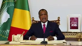 Message du pr&eacute;sident Denis Sassou NGUESSO &agrave; la nation #31decembre2025 #virale #congo #avenirducongo