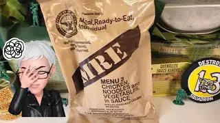US MRE Menu #3 Chicken And Noodles With Vegetables