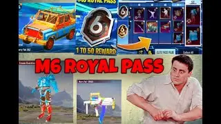 NEW M6 ROYAL PASS 1 TO 50 RP REWARDS | pubg m6 royal pass | DUM PUBG | new update 1.7 M6 ROYALL