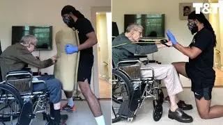 Man With Parkinson's Works Out With Trainer For Sweetest Reason