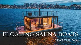 Communal Sauna Voyage | A Shared Floating Sauna Experience on Lake Union Seattle