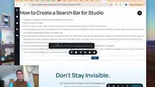 How to Setup a Search Bar for Studio (or any website) using Google Programmable Search Engine