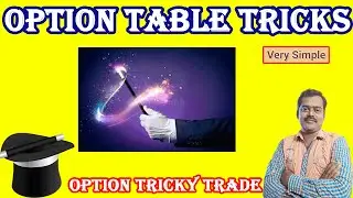 Option Table Tricks