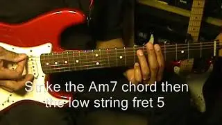 How To Play Gary Clark Jr. BRIGHT LIGHTS Style Blues Strumming Pattern On Guitar @EricBlackmonGuitar