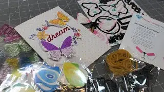 Diamond Press Butterfly Flyer Card Kit Review Tutorial! Butterfly Flutters Out of Your Card!