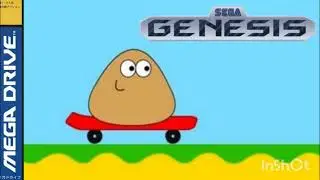 Pou Cliff Jump/Dash( Sega Genesis Mega Drive Remix)