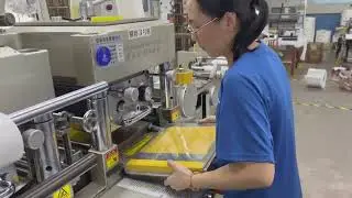 Die-cutting machine commissioning, good pre-work, die-cut labels will be accurate