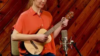 Bonfire Tenor Ukulele by Ortega Guitars - Spruce Top - RU5-TE