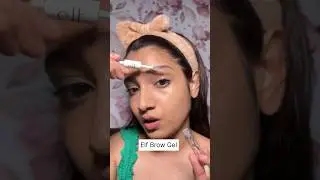 Elf Brow Gel review , clear gel mascara , #shortsviral #makeup #trendingshorts  Makeup hacks #hacks