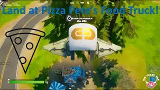 Land at Pizza Pete&rsquo;s Food Truck! | Fortnite | PC | Keyboard and Mouse