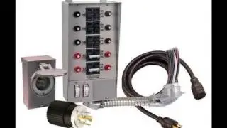 reliance controls 31410crk pro tran 10 circuit 30 amp generator transfer switch kit with transfer sw
