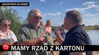 Starcie mieszkańca z ministrem PiS. Jakby były wybory to każdy by dostał SMS z ostrzeżeniem