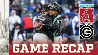 D-backs vs. Cubs Game Highlights (4/20/25) | MLB Highlights | Arizona Diamondbacks