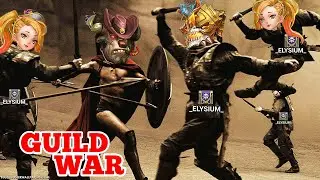 GUERRA tra Gilde -- GIULIO22 vs _ELYSIUM_ ! TOP 5 EPIC Guild War! No Anubis | Castle Clash ITA