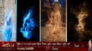 Naagin 6 |most awaited transformation effect | black screen