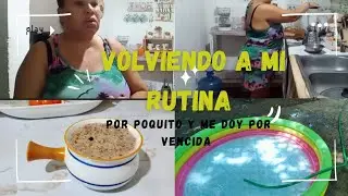 Volviendo a mí rutina, por poco y me doy por vencida 😔