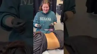Concealing Stretch Marks with Skin Tone Ink | Behind the Scenes