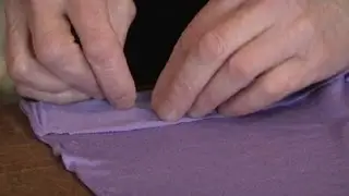 How to Sew a Simple Skirt From Knit Fabric : Sewing for Dresses