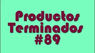 Productos Terminados #89