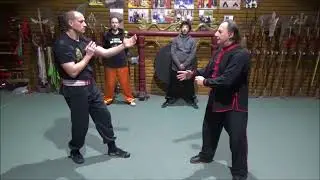 Wing Chun lesson bij Grandmaster Walter Toch Belgium