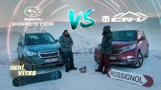 Cevizlerimiz Altın Oldu Mu? Honda CR-V Ft. Subaru Forester - Offroad