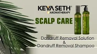 Scalp Care Range Solution and Shampoo for Dandruff Treatment | Keya Seth Aromatherapy