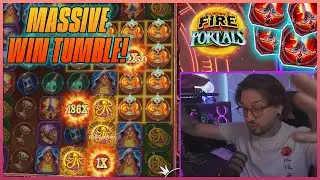 Эпическая победа в игре Fire Portals заставила стримера издавать странные звуки!