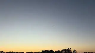 Ethereal Orlando Sunset | 2-minute Time Lapse of Orange Cloudless Horizon #chill #timelapse