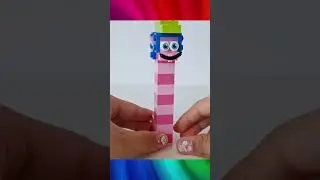 How to build Cooper 🩷🎨 | Colorful Trolls in LEGO Style 🧱🌟