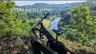 Sortie VTTAe sur les crêtes