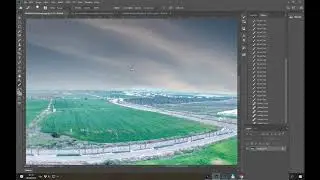 PHOTOSHOP - Replace sky background in Panorama 360
