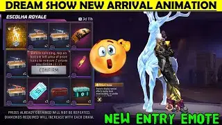 Next Arrival Animation Event Dream Show Entry Emote Faded Wheel Kab Aayega FF New Event November2025