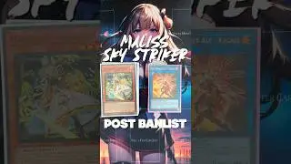 Maliss Sky Striker Deck Profile Post Banlist #yugioh #yugiohtcg #maliss #skystriker