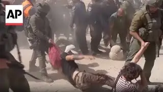 Protesters block troops entering Gaza: 'Allow the flotilla to pass'
