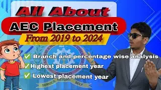 AEC Placement Report 2019&ndash;2024 | Branch-wise Analysis | Assam Engineering College | Full Details🔥