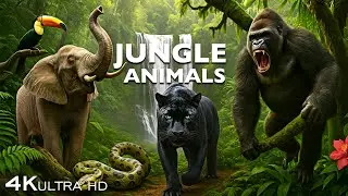 Jungle Animal Discovery | Wild Creatures in 60FPS 4K Ultra HD