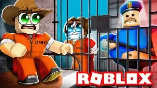 Roblox - NÃO CONFIE no POLICIAL BARRY na PRISÃO do ROBLOX! OBBY com Cowblox e Baconzinho