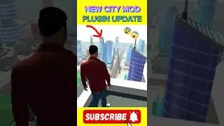 New City mod Plugin update😱 || Indian bike driving 3D new secret cheat code 😍 #ytshorts #shorts #gta