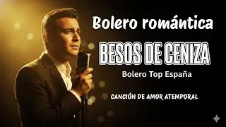 BESOS DE CENIZA, Bolero Romántico Nuevo, Letra