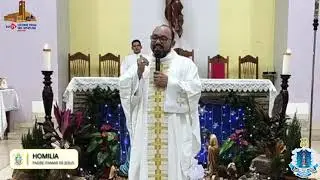 Homilia Padre Itamar de Jesus. 04/01/2026