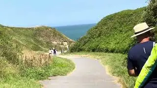 Plage d'Antifer  Этрета Франция Нормандия