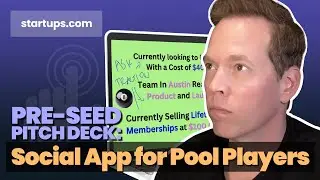 Pitch Deck Review: PRE-SEED Social App for Pool Players