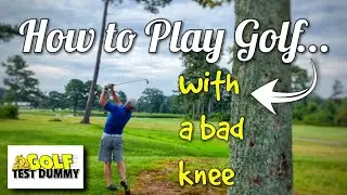 How to Play Golf with an INJURY - Golf Swing - Golf Test Dummy