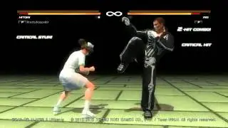 DOA5U HITOMI vs HAYATE 2014-06-15
