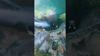 Sharing the Angel Fall jump#drone