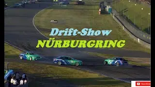 Falken Drift Show. 24h-N&uuml;rburgring 2022. DRIFT EN NUR. Big show